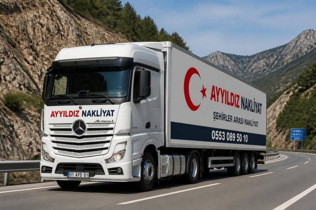 Ankara Adana evden eve nakliyat - Ayyıldız Nakliyat kamyonu